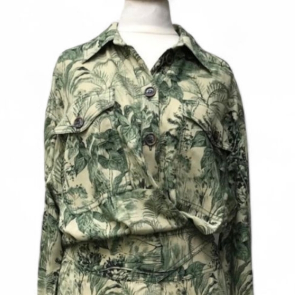 ZARA Linen Dress 14 - Picture 10 of 14